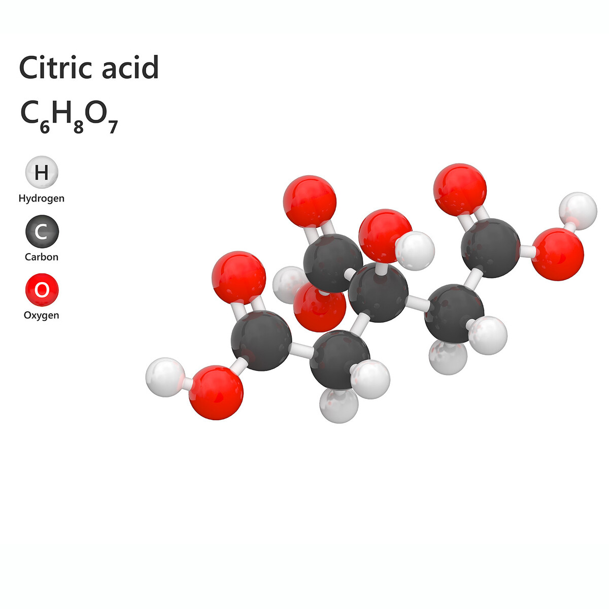 Acide Citrique monohydraté - CAS N° 77-92-9