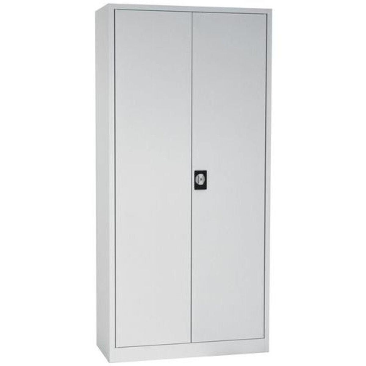 ARMOIRE PB 195X92X42 4 TABLETTES GRIS CLAIR