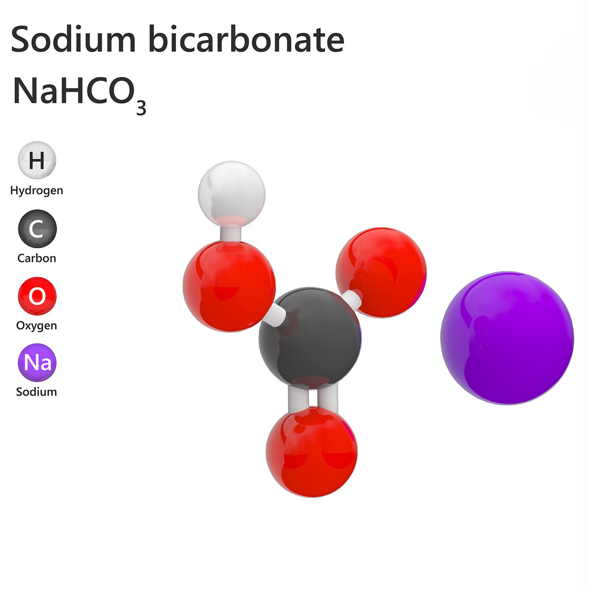 Bicarbonate de sodium - Hydrogénocarbonate de sodium - CAS N° 144-45-8