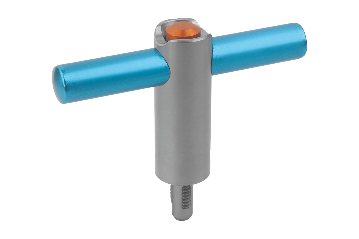 Boulons de support filetés en acier inoxydable, autobloquants avec poignée