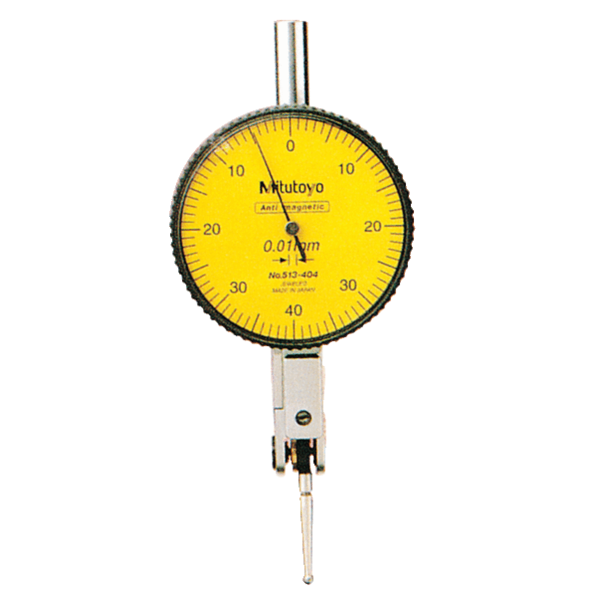 Comparateur à palpeur orientable, modèle horizontal 0,2mm, 0,002mm, 8mm Stem
