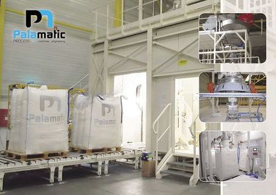 Gamme FlowMatic® de Palamtic : système de remplissage de big bags en pesée brute ou nette
