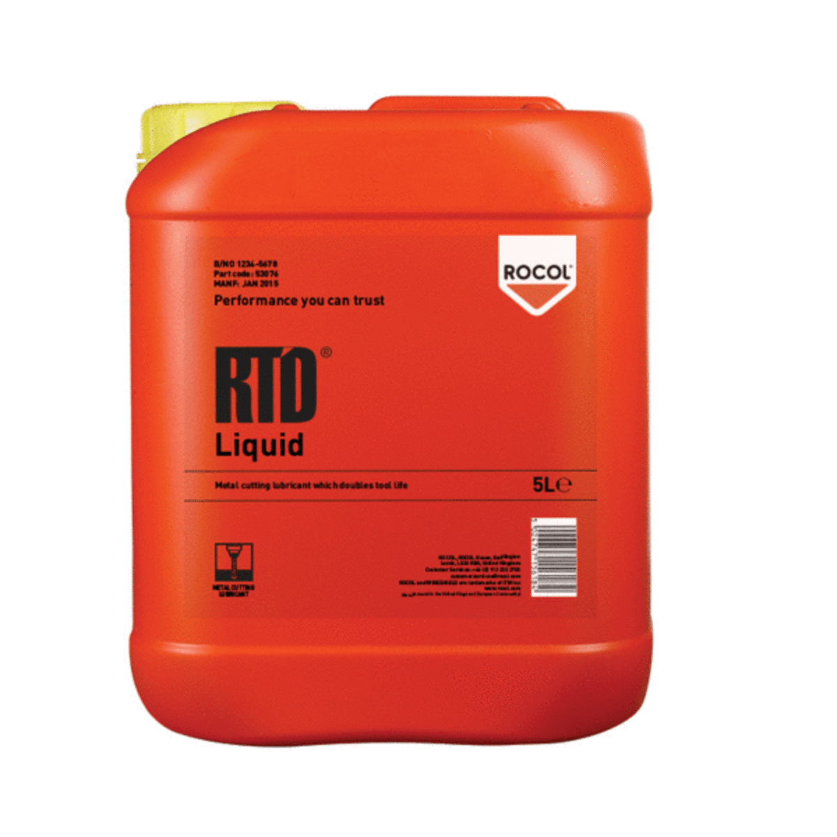 Huile decoupe entière RTD 5 L ROCOL