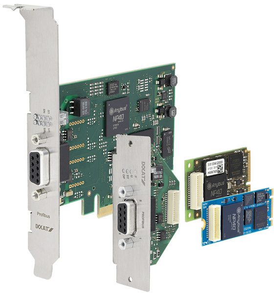 IXXAT® INpact d'HMS, l'interfaces PC pour réseaux Profibus et Ethernet miniature