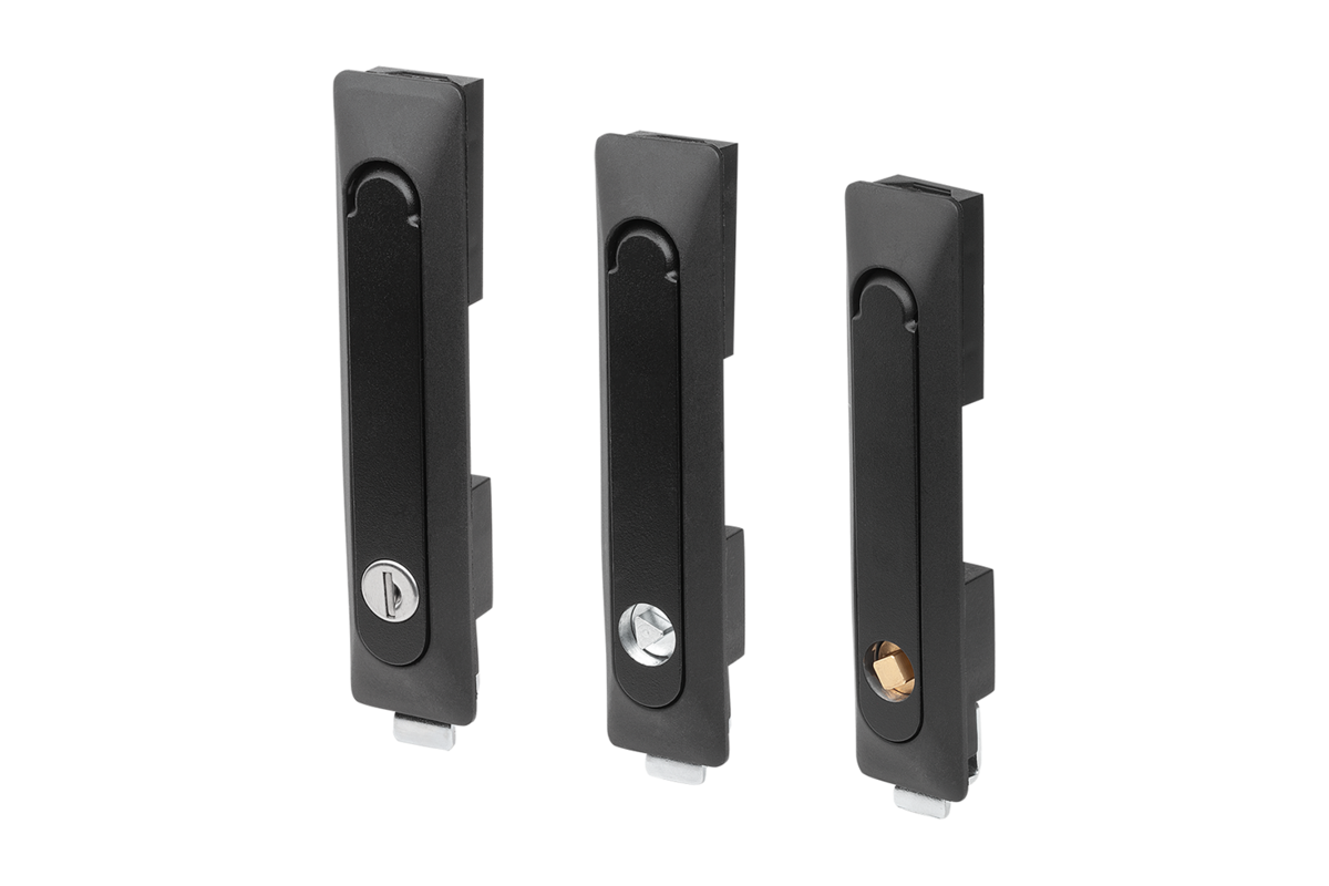 Levier pivotant en plastique, trou de montage carré