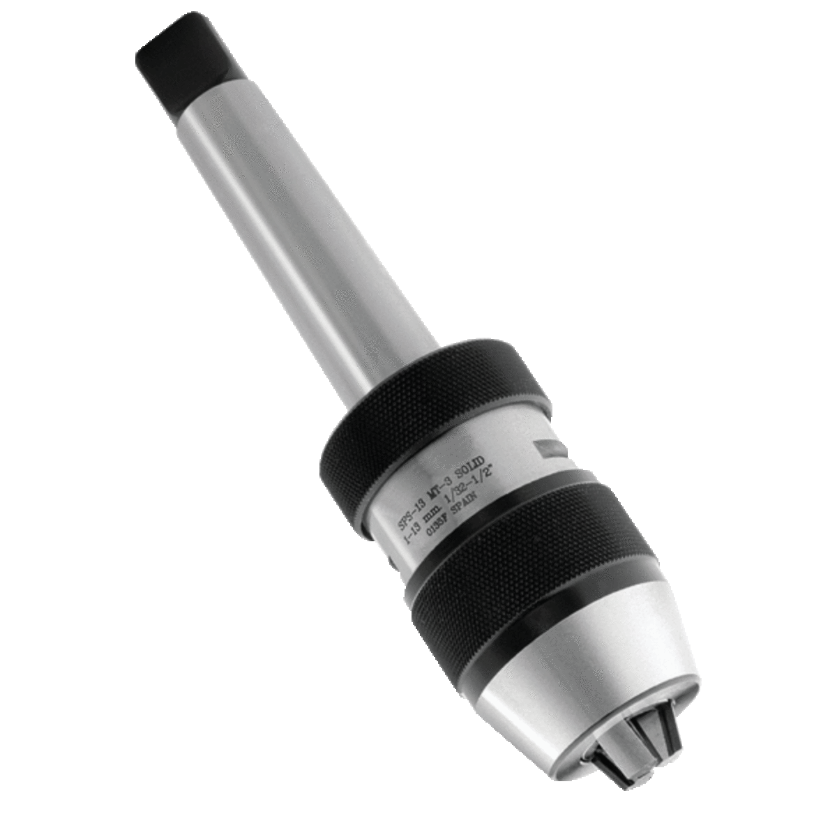 Mandrin porte-forets auto-serrant de précisionavec cône morse intégré capacité 1 - 13 mm fixation CM2 SPS-SOLID LLAMBRICH SPS