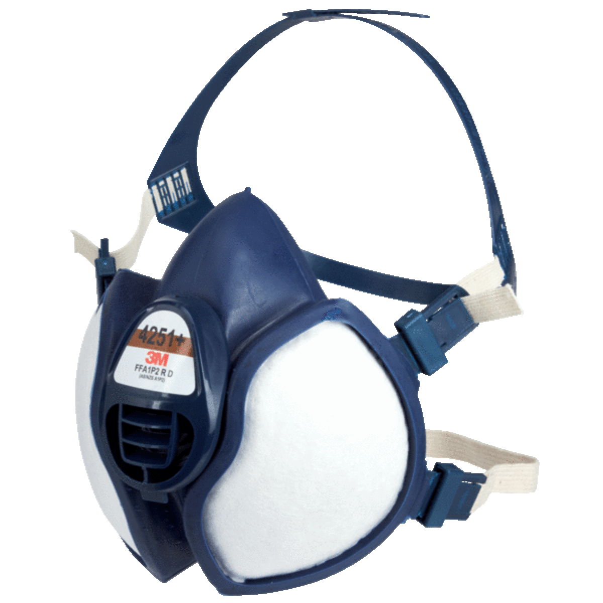 Masque respiratoire jetable Série 4000+ - A1P2 3M 4000+
