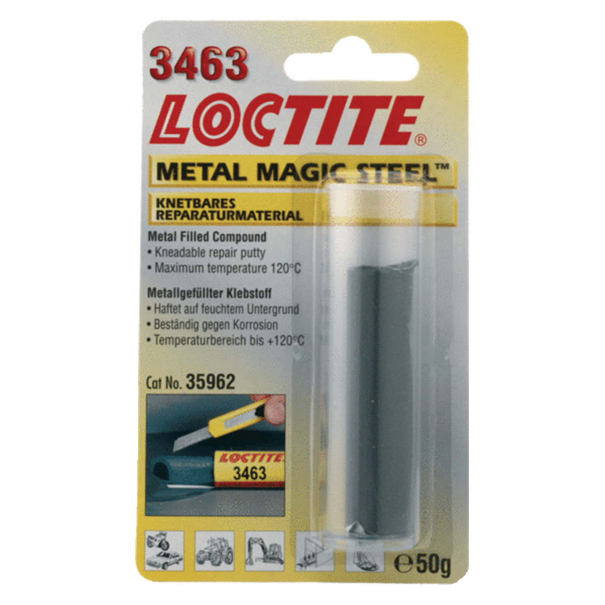 Mastic Métal Magic Steel LOCTITE EA 3463