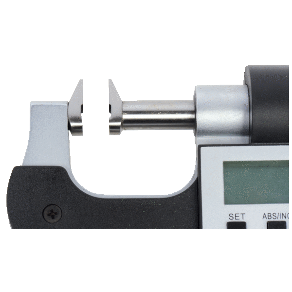 Micromètre à lecture digitale à mâchoire 0-25 mm