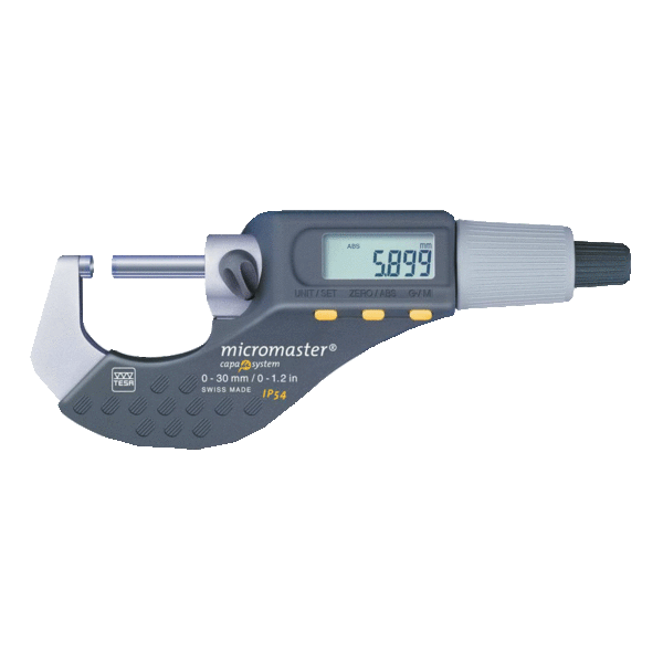 Micromètre dextÃ©rieur à lecture digitale MICROMASTER® sans sortie de donnÃ©es