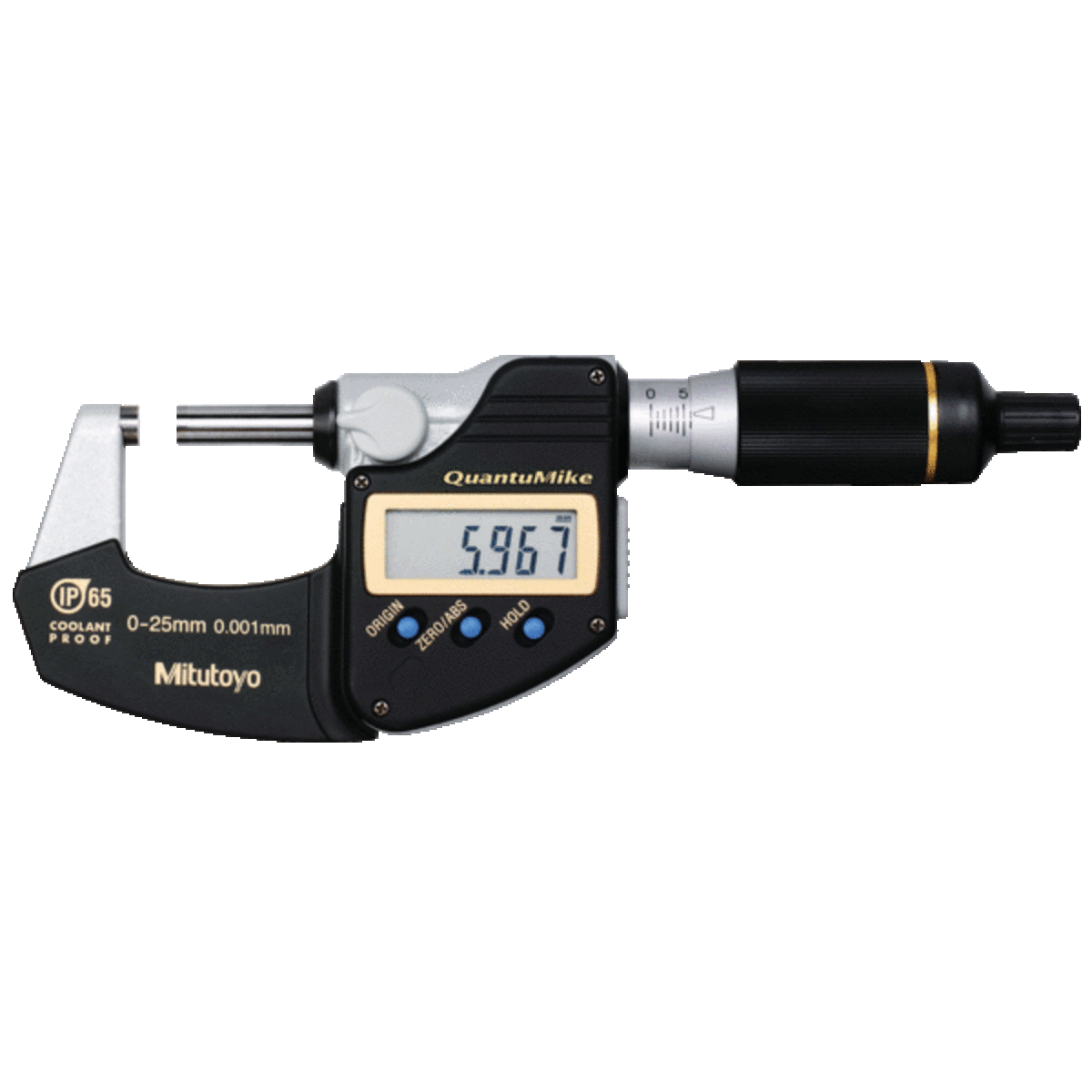 Micromètre dextérieur à lecture digitale QuantuMike 0-25 mm avec sortie de données MITUTOYO 293-140-30