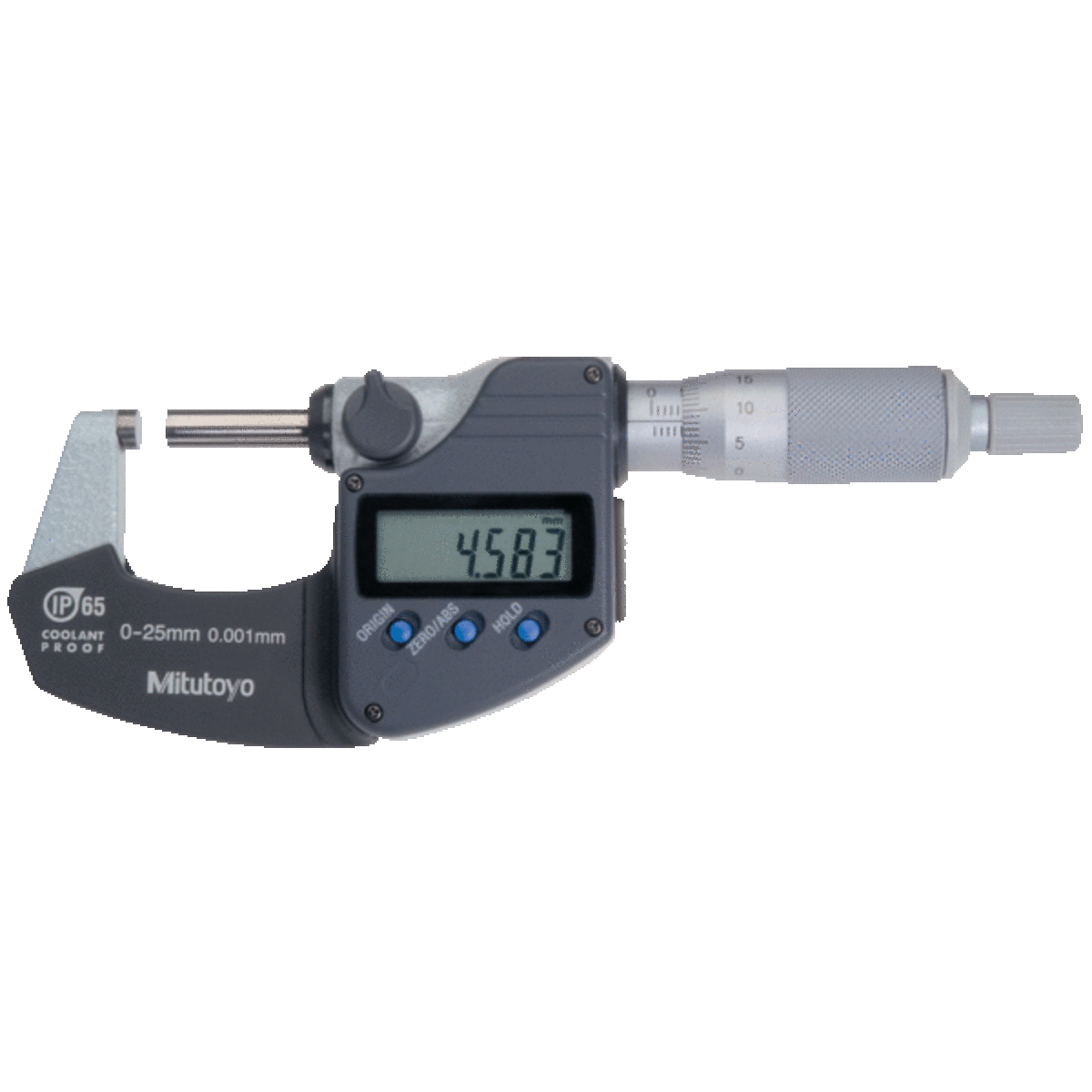 Micromètre numérique Digimatic 0-25 mm IP65 avec sortie de données MITUTOYO 293-230-30