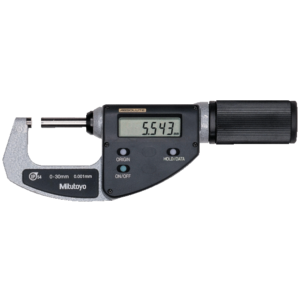 Micromètres d'extérieur à lecture digitale quick micromètre type 293