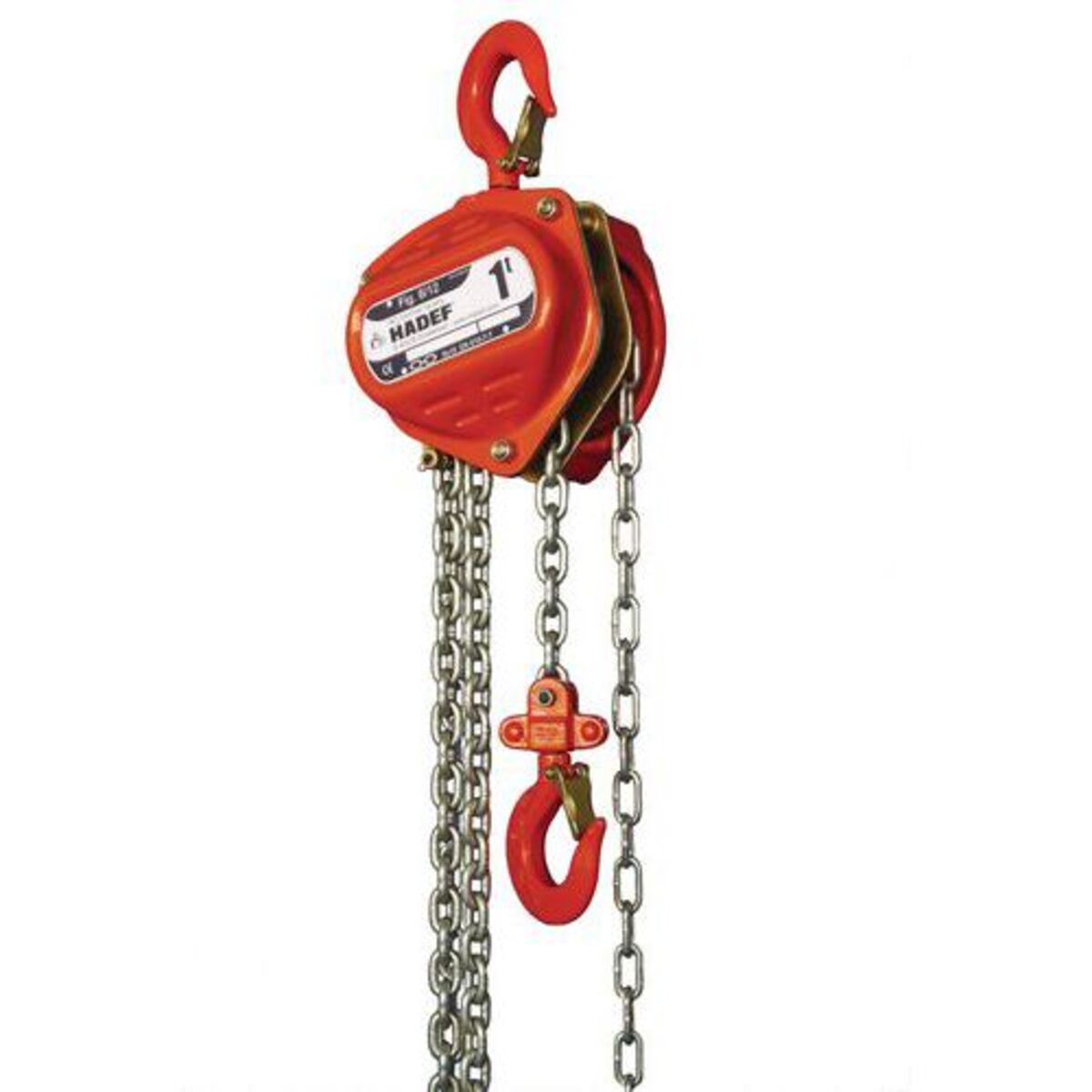 Palan manuel 8/12 1 500 kg - Hauteur levée 3m,