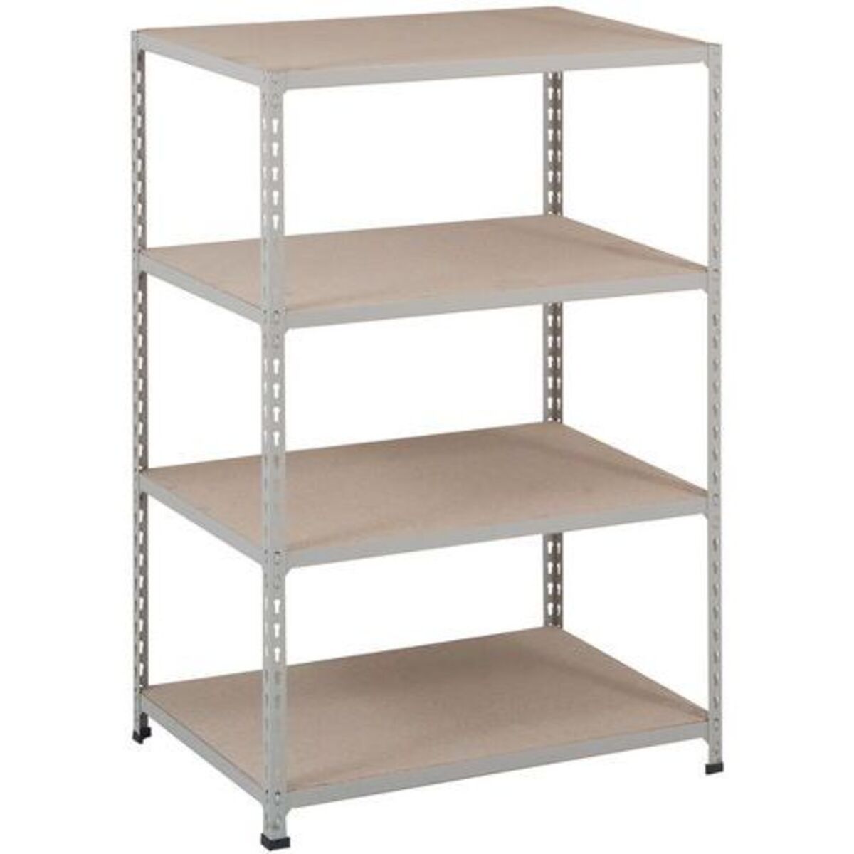 Rayonnage Manutan Rapid 2 1830x915x380 Zingué - 4 niveaux