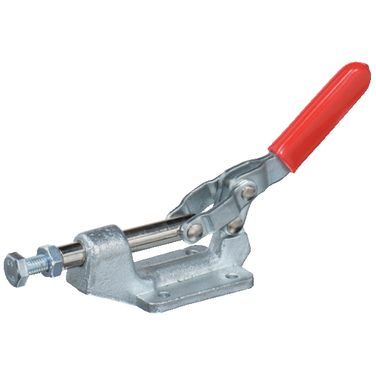 Sauterelle à tige coulissante, serrage horizontal avec base forgée, force de serrage2,7 kN