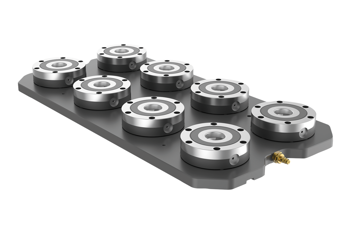 Stations de bridage UNILOCK octuples