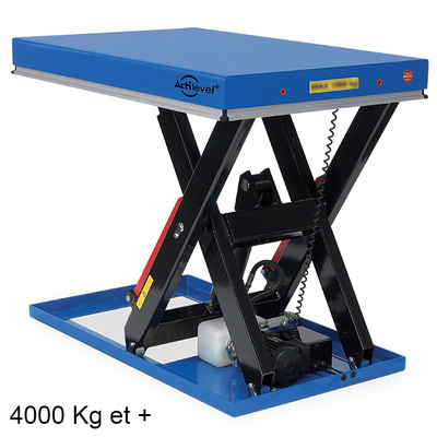 Table élévatrice simple ciseau standard 4000 kg et +